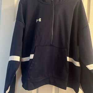 Under Armour HeatGear Navy Hoodie